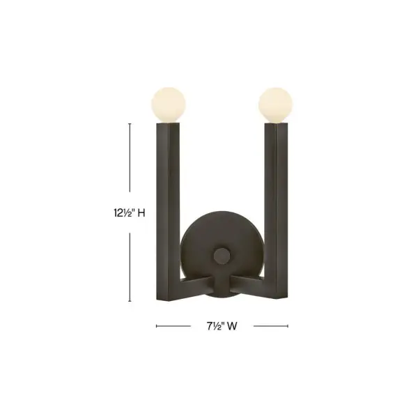 The Ezra family stunningly pairs minimalist elegance with an industrial edge. The strong square arms, sharp angles, and bold silhouette add dimensional appeal, bringing interest to dining rooms, foyers, kitchens, and beyond. Pairing Ezra with a globe-style bulb nails down the transitional, midcentury modern vibe. - alternate view