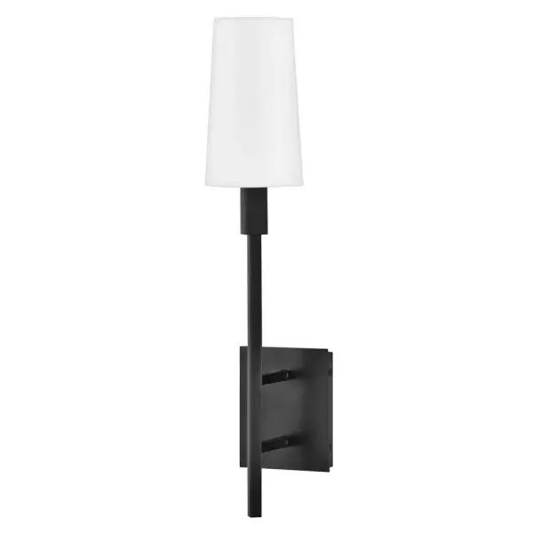 Fenwick’s chic, tailored aesthetic perfectly showcases its natural paper shades accentuated by bespoke, topstitched detailing. Square arms create dynamic angles complemented by a Heritage Brass or Black finish. - alternate view