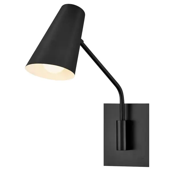Perfectly styled and fantastically functional, Bray’s simple design features a clean, swiveling conical shade held by a slim articulating arm. A removable cord and convenient hidden on/off switch accommodate a wide variety of spaces and applications.
