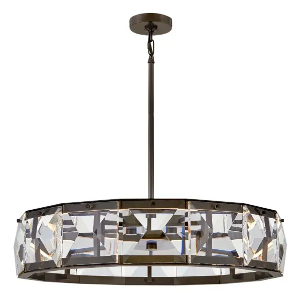 Jolie Medium LED Drum Chandelier - Image 1