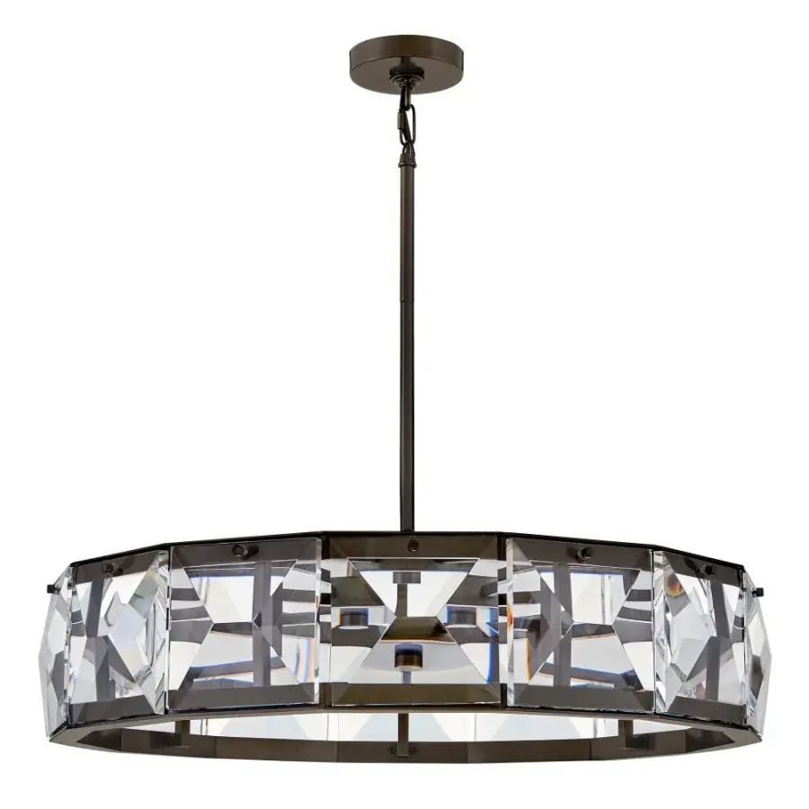 Jolie Medium LED Drum Chandelier - Image 3