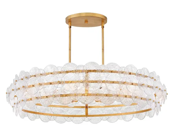Rene Large Drum Chandelier - Image 4