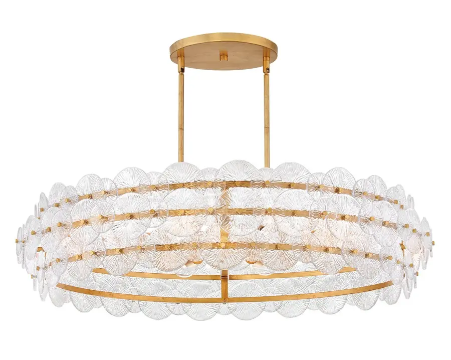 Rene Large Drum Chandelier - Image 4