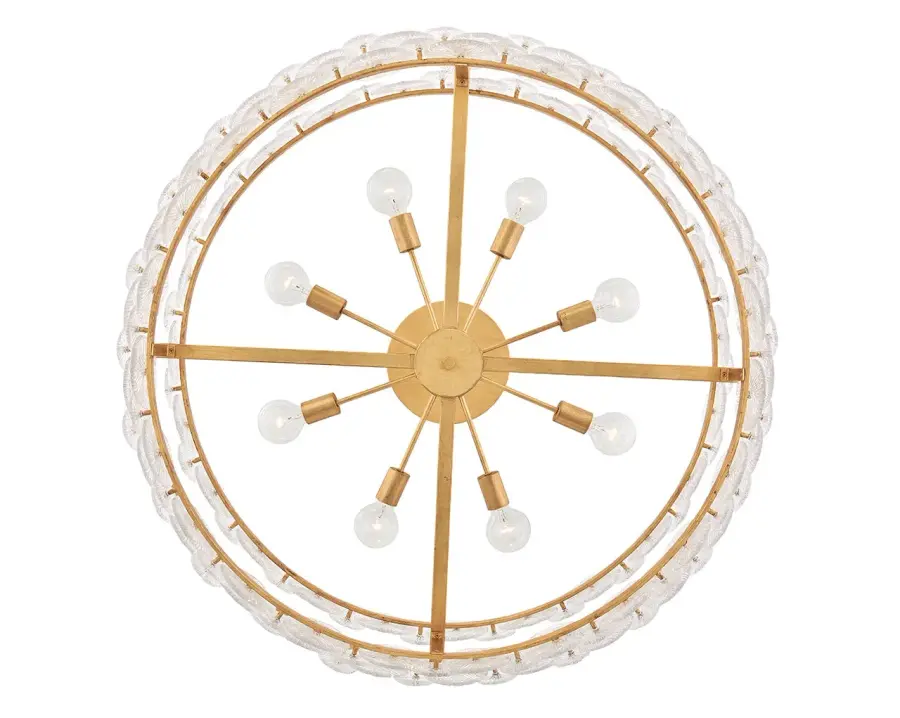 Rene Large Drum Chandelier - Image 5
