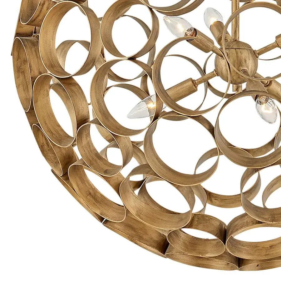 Centric Medium Orb Chandelier - Image 4