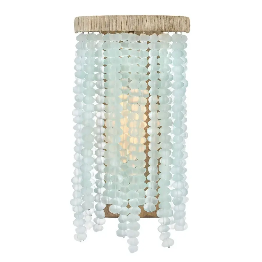 Dune Medium Single Light Sconce in Burnished Gold - Image 1
