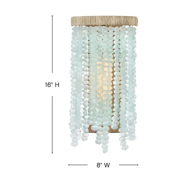 Dune Medium Single Light Sconce in Burnished Gold - Image 2