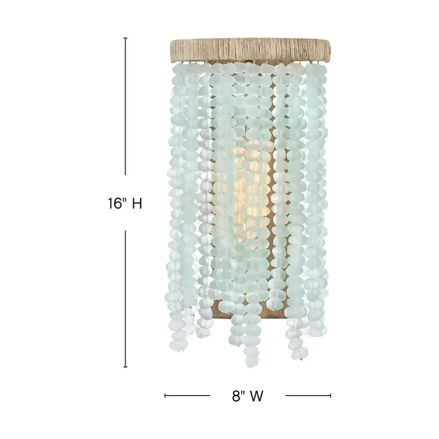 Dune Medium Single Light Sconce in Burnished Gold - Image 2