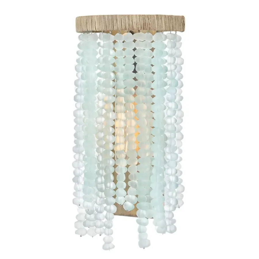 Dune Medium Single Light Sconce in Burnished Gold - Image 4