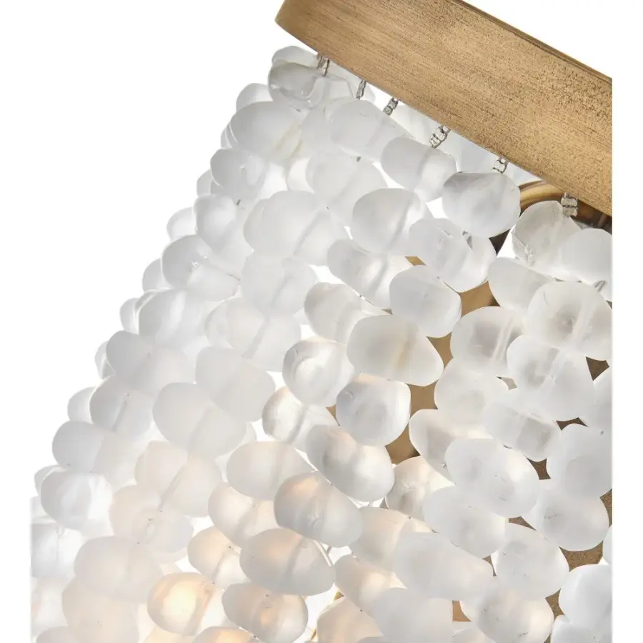 Dune Medium Single Light Sconce in Burnished Gold - Image 7