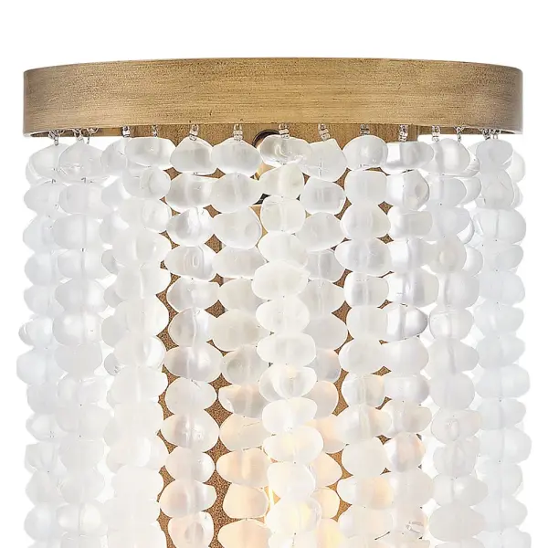 Dune Medium Single Light Sconce in Burnished Gold - Image 8