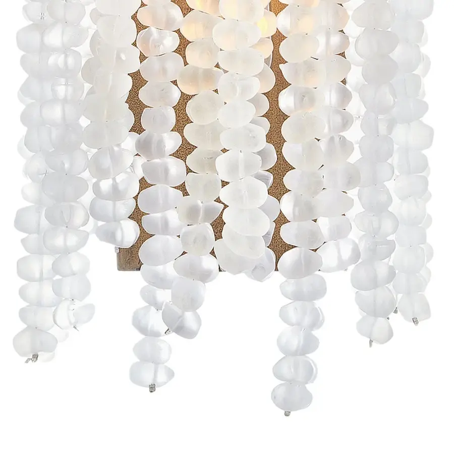 Dune Medium Single Light Sconce in Burnished Gold - Image 9