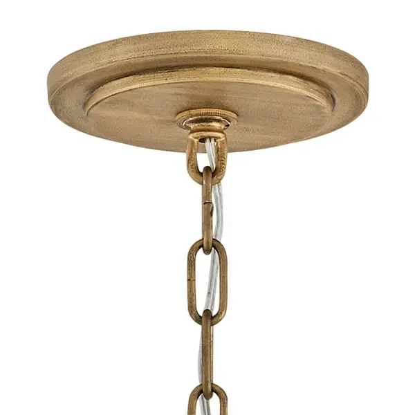 Dune Large Pendant in Burnished Gold - Image 8