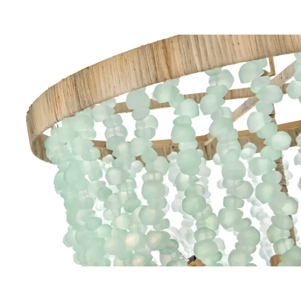 Dune Medium Single Tier Chandelier in Burnished Gold - Image 6