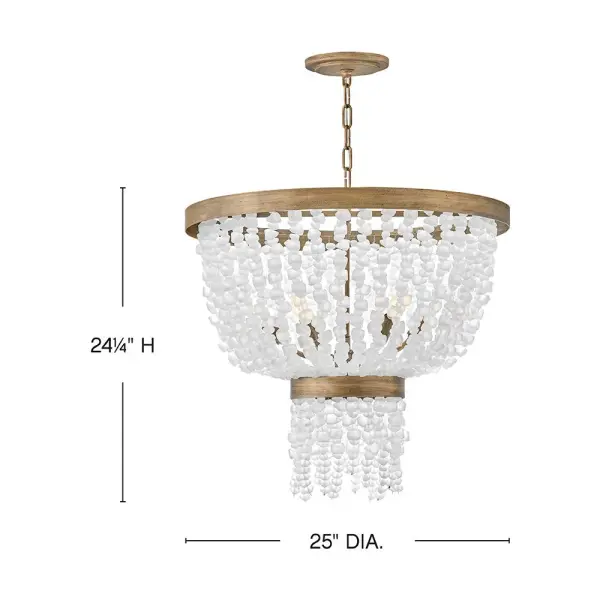 Dune Medium Single Tier Chandelier - Image 2