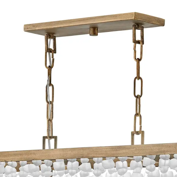 Dune Medium Five Light Linear Chandelier - Image 5