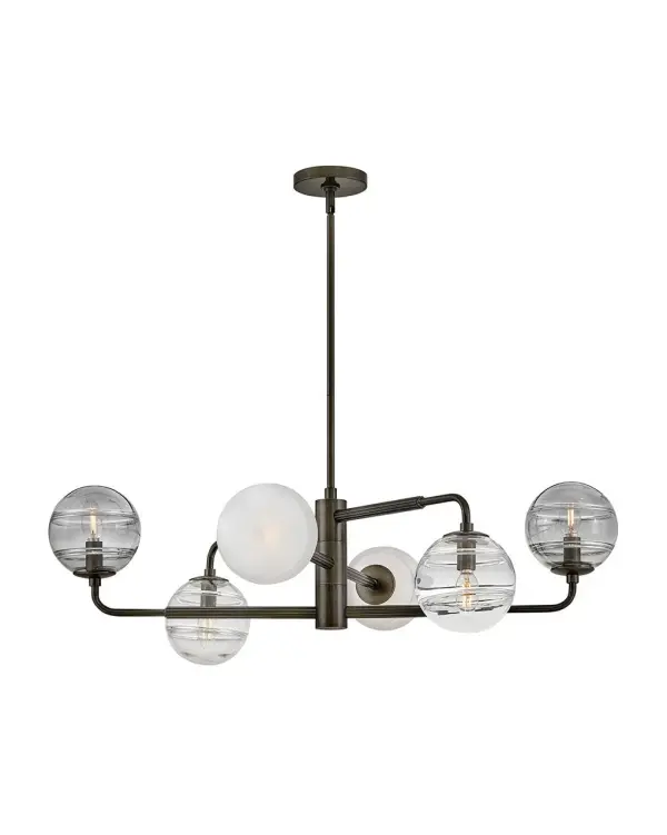 Oberon Large Adjustable Single Tier Chandelier - Image 1