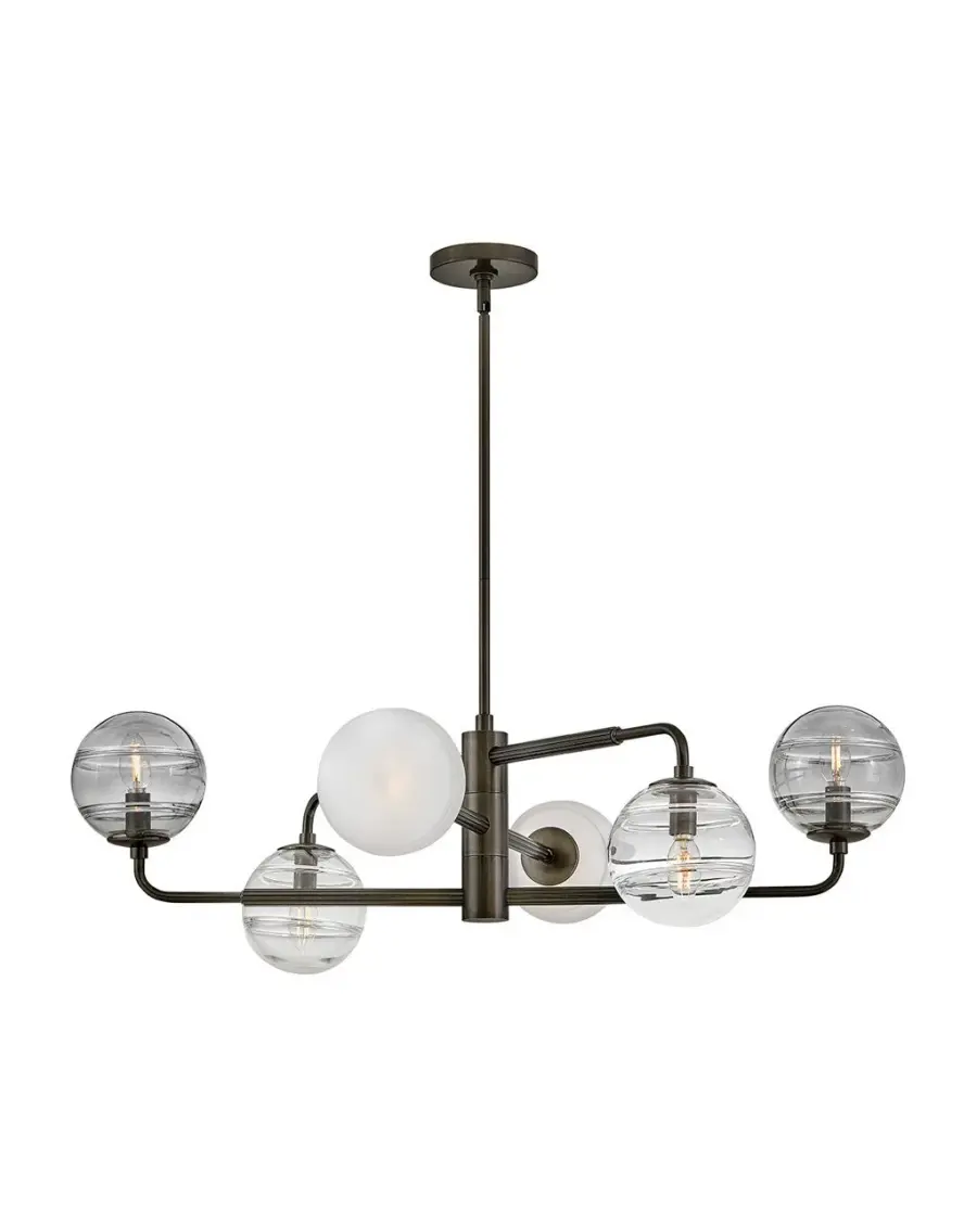 Oberon Large Adjustable Single Tier Chandelier - Image 1