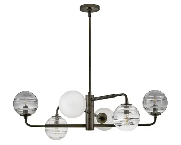 Oberon Large Adjustable Single Tier Chandelier - Image 3