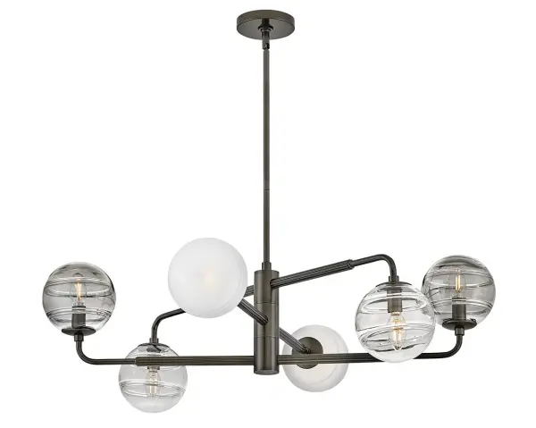 Oberon Large Adjustable Single Tier Chandelier - Image 5