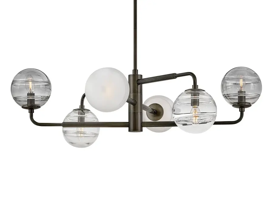 Oberon Large Adjustable Single Tier Chandelier - Image 8