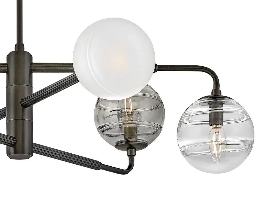 Oberon Large Adjustable Single Tier Chandelier - Image 9