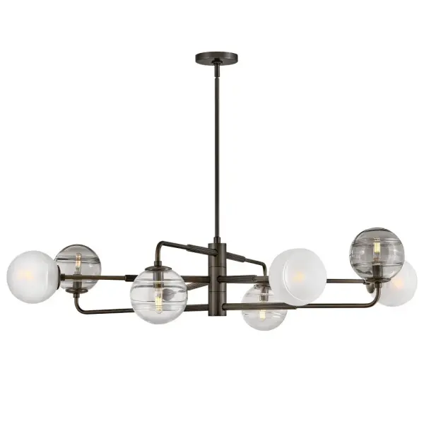 Oberon Large Adjustable Single Tier Chandelier - Image 1