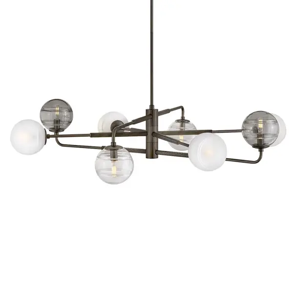 Oberon Large Adjustable Single Tier Chandelier - Image 3