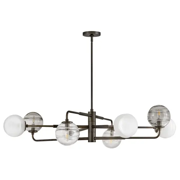 Oberon Large Adjustable Single Tier Chandelier - Image 10