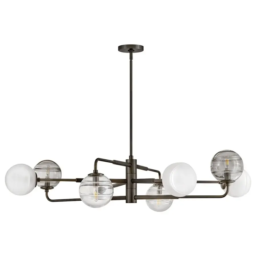 Oberon Large Adjustable Single Tier Chandelier - Image 10