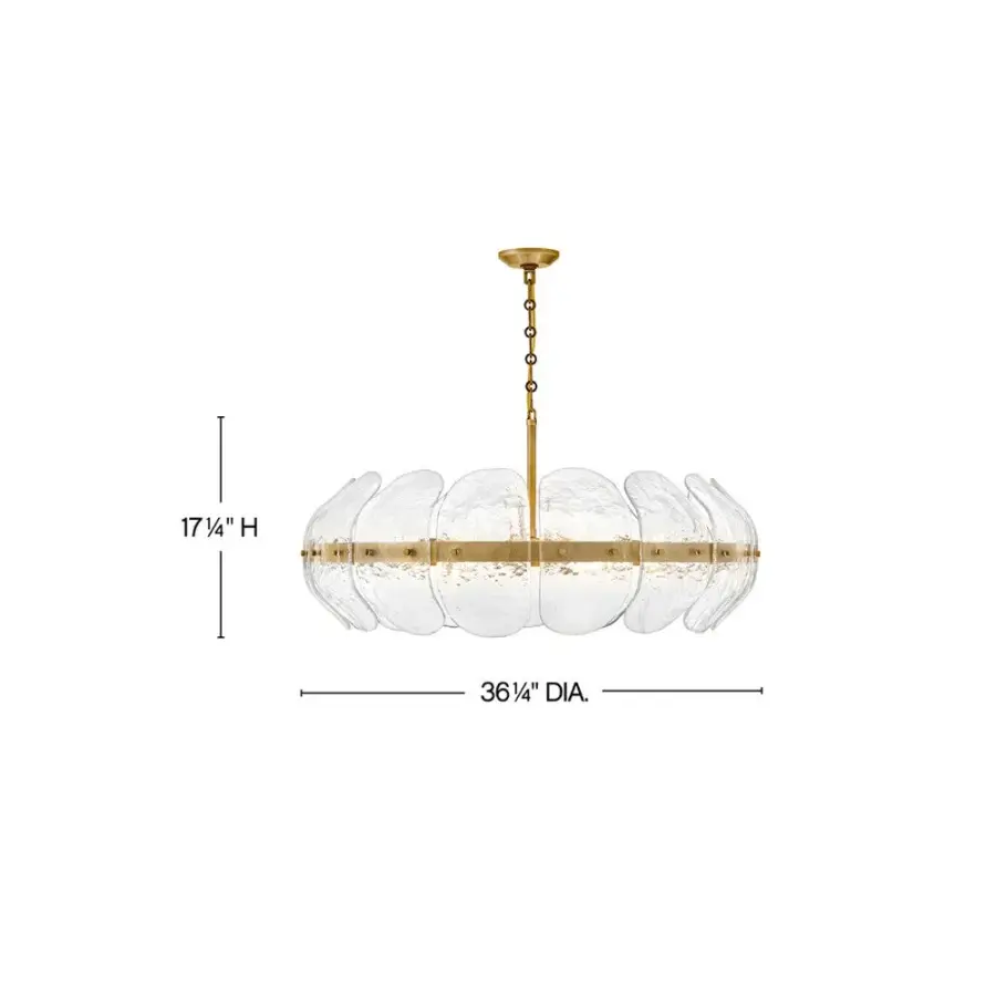 Lillia Large Convertible Drum Chandelier - Image 2