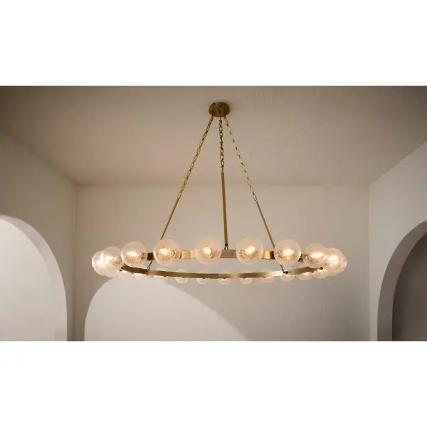 Coco Extra Large Single Tier Chandelier - Image 13