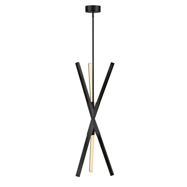 Rae Medium Pendant in Black - Image 1
