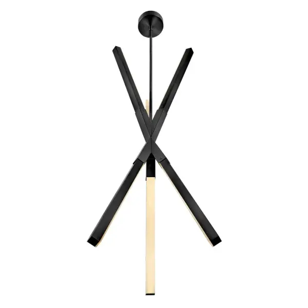 Rae Medium Pendant in Black - Image 3
