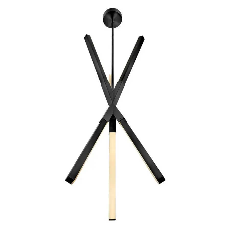 Rae Medium Pendant in Black - Image 3