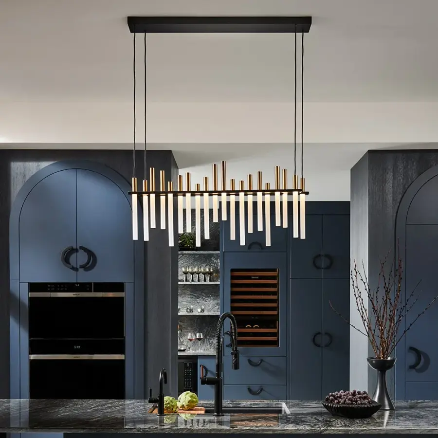 Echo Small LED Linear Chandelier - Image 6