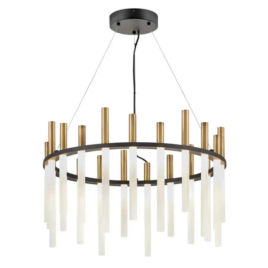 Echo Medium LED Single Tier Chandelier - Image 1