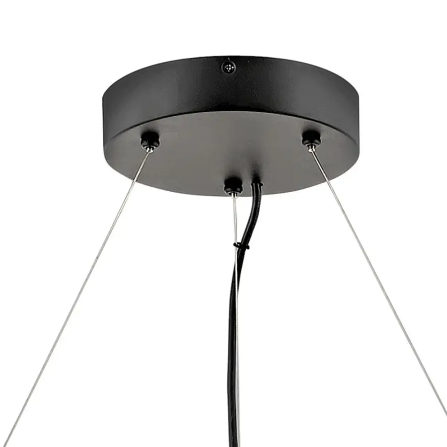 Echo Medium LED Single Tier Chandelier - Image 4