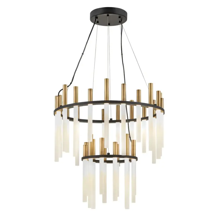 Echo Medium LED Multi-Tier Chandelier - Image 1