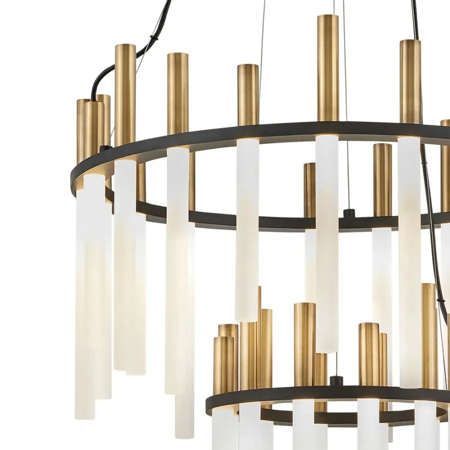 Echo Medium LED Multi-Tier Chandelier - Image 4