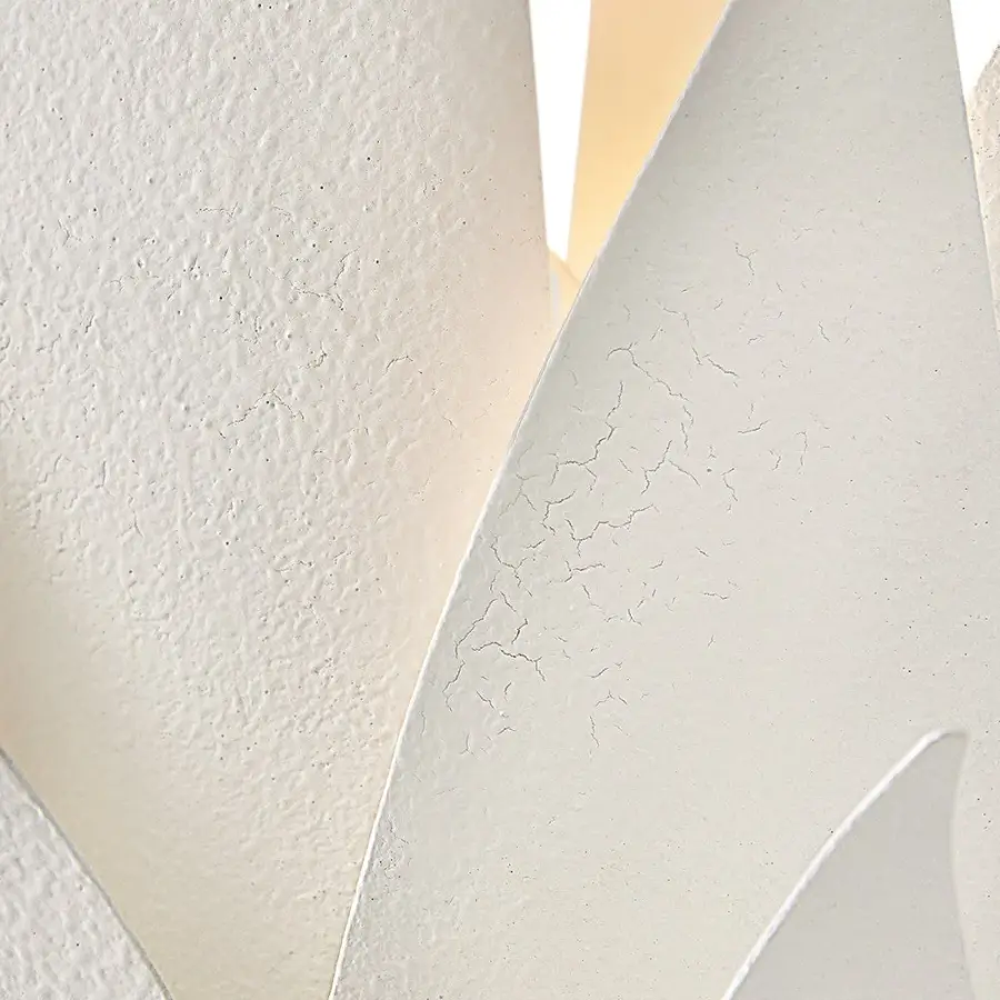 Agave Large Two Light Sconce in Textured Plaster - Image 4