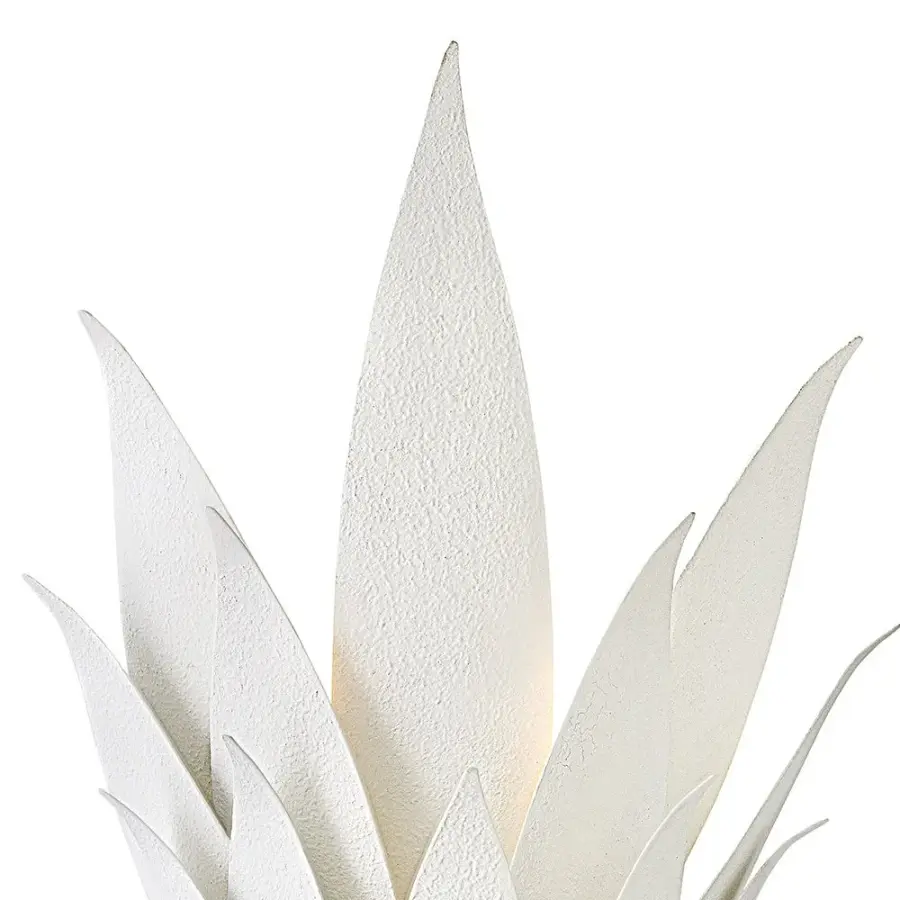 Agave Large Two Light Sconce in Textured Plaster - Image 5