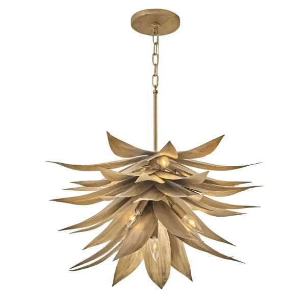 Agave Medium Single Tier Chandelier - Image 7