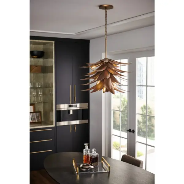 Agave Medium Single Tier Chandelier - Image 8