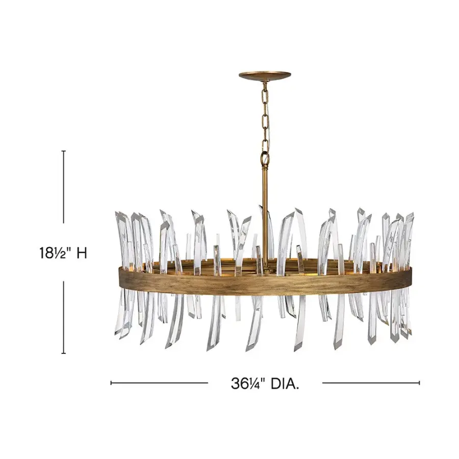 Revel Large Single Tier Chandelier - Image 2