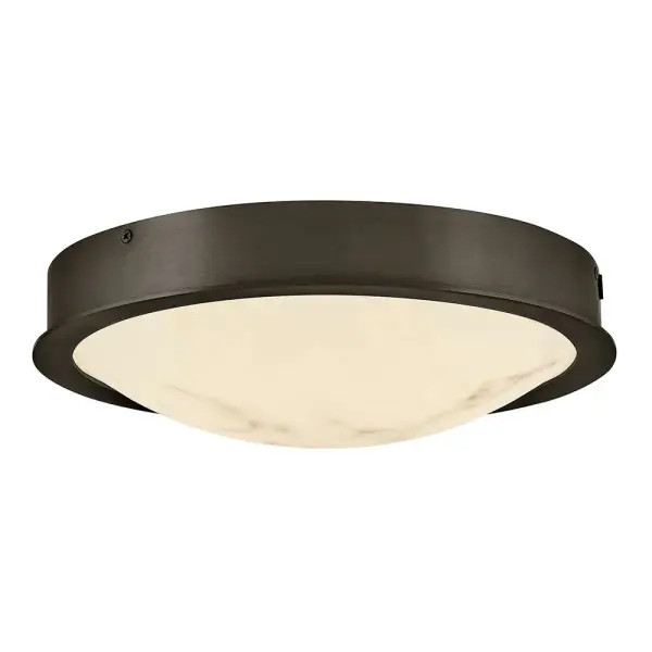 Cava Small Flush Mount in Black Oxide - Image 1