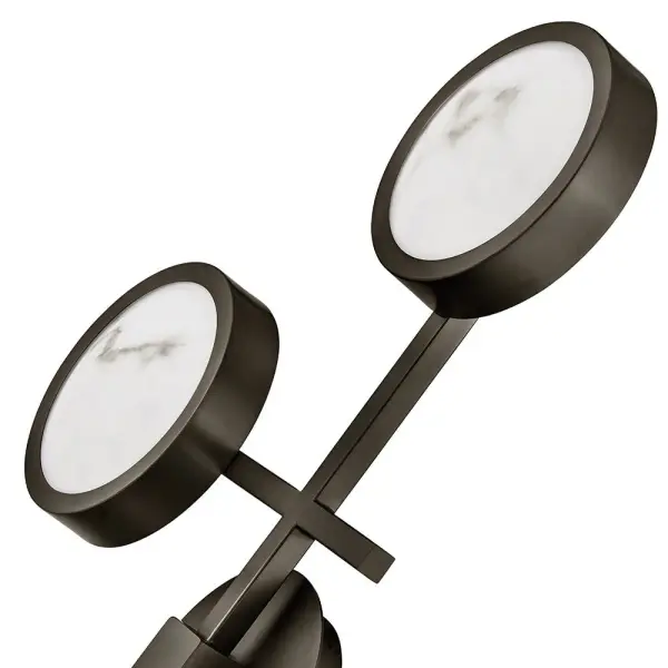 Cava Large Flush Mount in Black Oxide - Image 4