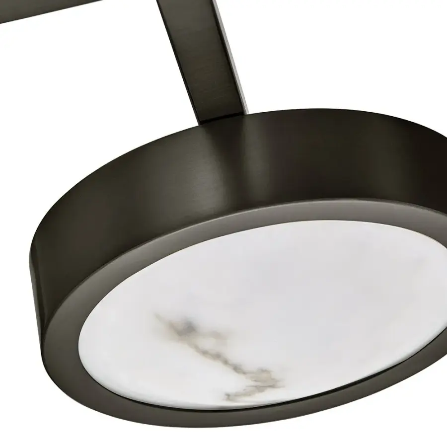 Cava Large Flush Mount in Black Oxide - Image 5