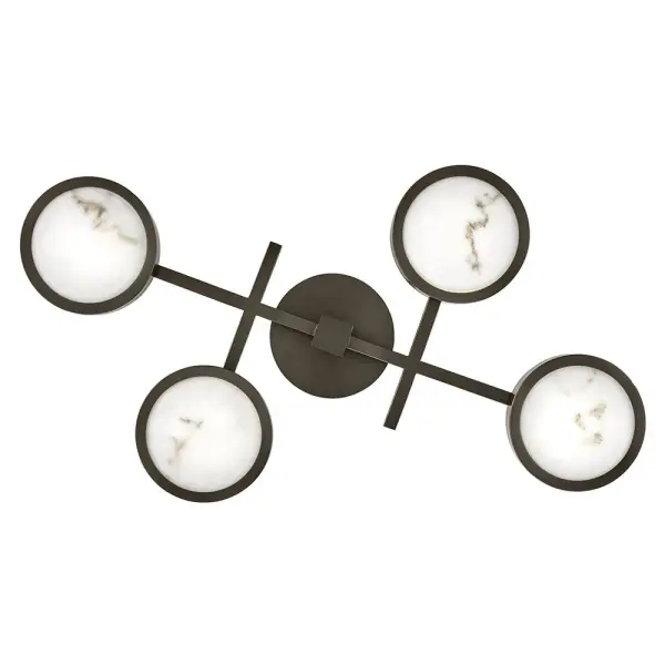 Cava Large Flush Mount in Black Oxide - Image 6