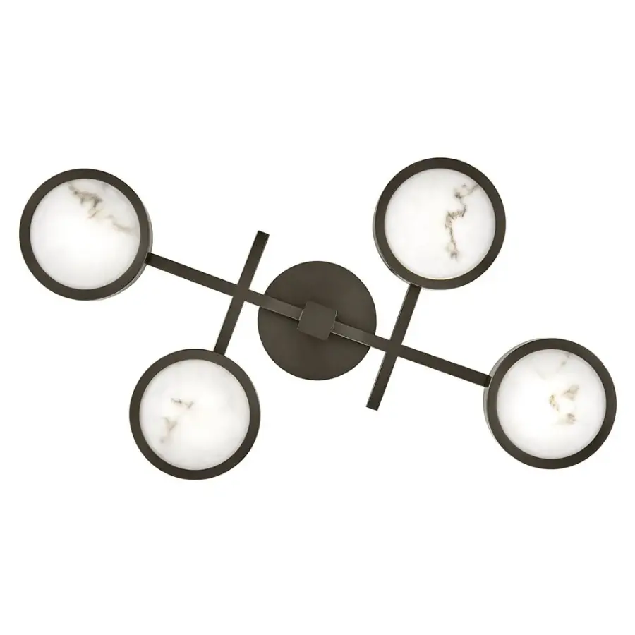 Cava Large Flush Mount in Black Oxide - Image 6